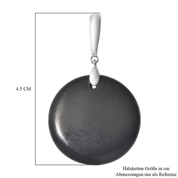 Shungit Anh&auml;nger 925 Silber rhodiniert ca. 27,05 ct image number 4