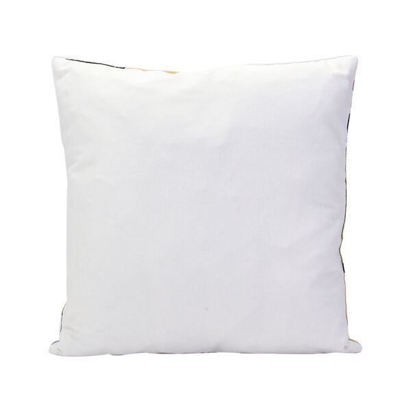 Kissenbezug mit Stickerei und Reißverschluss, Größe: 43x43cm, Rot image number 3