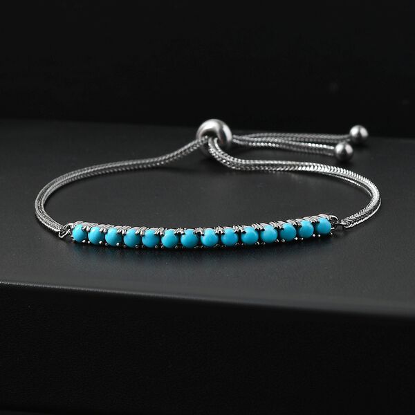 AA Sleeping Beauty Türkis flexibles Armband - 1,86 ct. image number 2