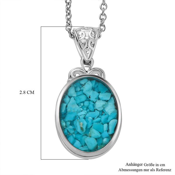 Sleeping Beauty Matrix T&uuml;rkis Schmuckset ca. 6.50 ct image number 7