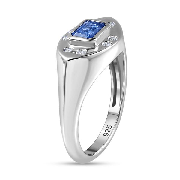 AA Kyanit und Zirkon Ring - 0,91 ct. image number 5