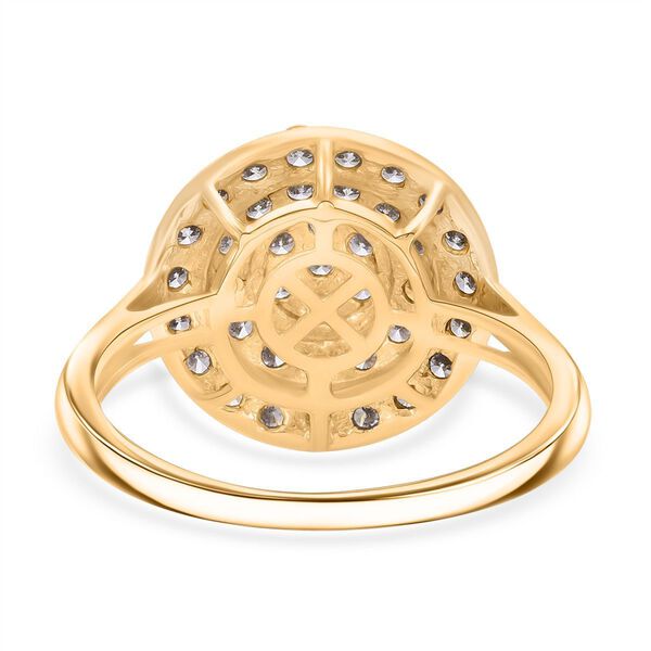 LUXURIANT SGL zertifizierter VS-EF Labor Diamant Ring in 375 Gold - 1 ct. image number 6