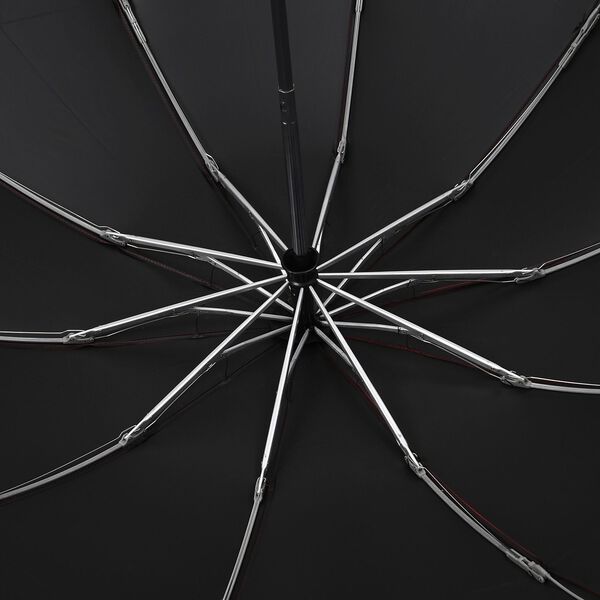 Aero-Alloy Rahmen Design – 22 Zoll LED 10K Reverse Falt-Regenschirm in Blau image number 10