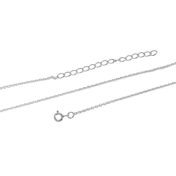 Ankerkette, 925 Silber, ca. 45 cm + 5 cm Extender, ca. 2,16g image number 3