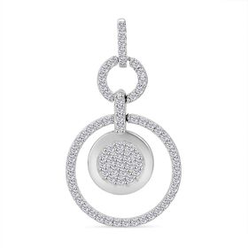 Lustro Stella weißer Zirkonia Anhänger