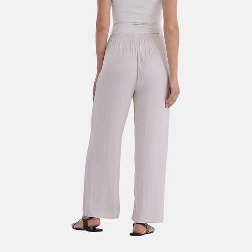  pantsMaterial:100% polyestersize:Waist: 32 cm (flat) Waist 48 cm (pulled),  length: 104 cmweight: 182gcolor:white image number 1