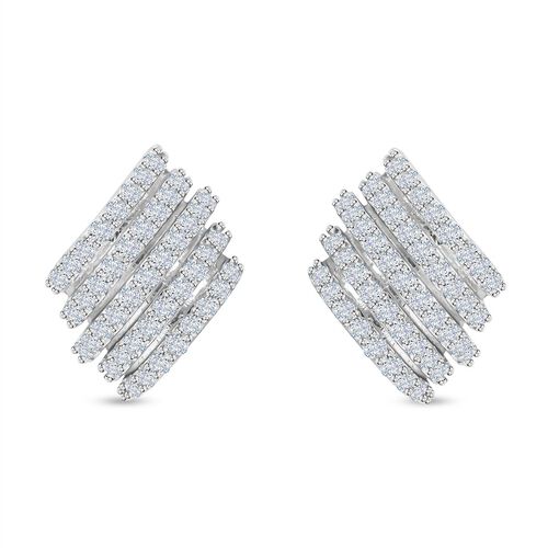 LUSTRO STELLA Zirkonia Ohrringe - 3,69 ct. image number 0