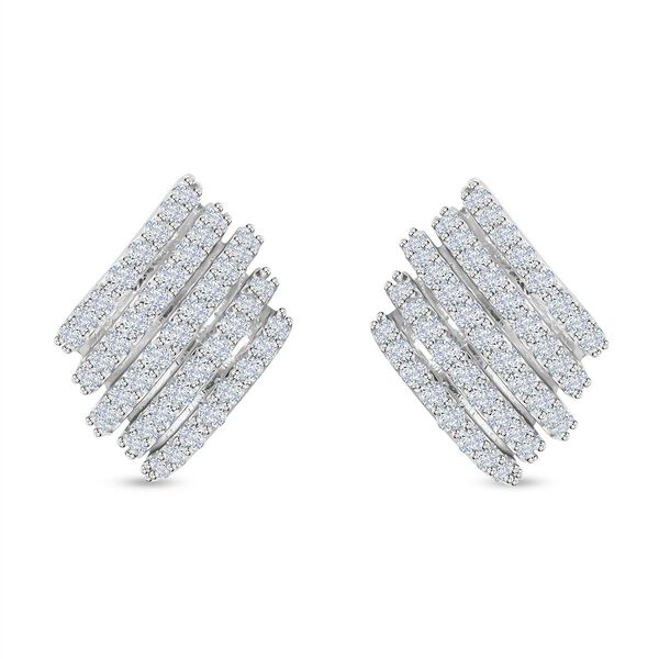 LUSTRO STELLA Zirkonia Ohrringe - 3,69 ct. image number 0