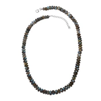 D'Joy AAA Labradorit 45cm Halskette - 230 ct.