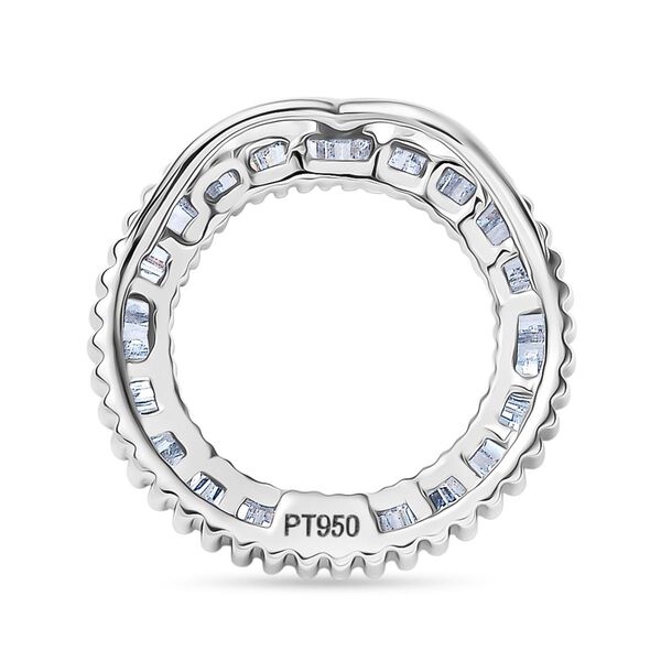 VS Diamant Lebenskreis Anh&auml;nger in 950 Platin - 0,35 ct. image number 5