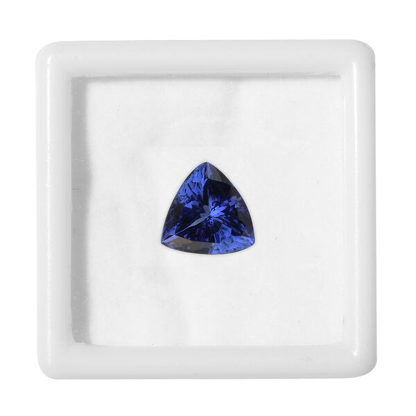AAAA Tansanit Edelstein, Trillion, Facettierter Schliff, 8mm, ca. 1.98 ct image number 3