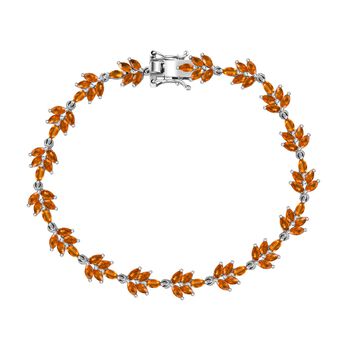 D'Joy AA Salamanca Feueropal Armband ca. 19 cm 925 Silber rhodiniert ca. 4,93 ct.