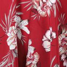 Muster Kimono, Einheitsgröße Rot image number 3