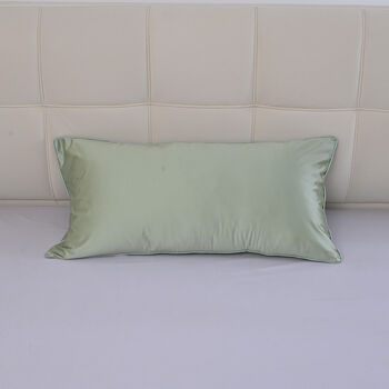 1pc Cooling pillowcase with piping with MOP button with cover
fabric:85% nylon+15%spandex