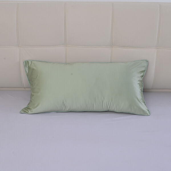 1pc Cooling pillowcase with piping with MOP button with cover
fabric:85% nylon+15%spandex image number 1