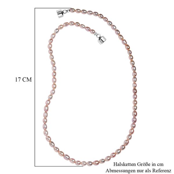 D'Joy AAA lavendel S&uuml;&szlig;wasserperle 45cm Halskette image number 6