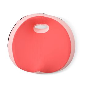 Sitzkissen aus Memory-Schaum mit kühlendem Bezug, Atmungsaktiv und ergonomisches Design, 50x46x15 cm, Nylon-Spandex-Hülle, Rosa