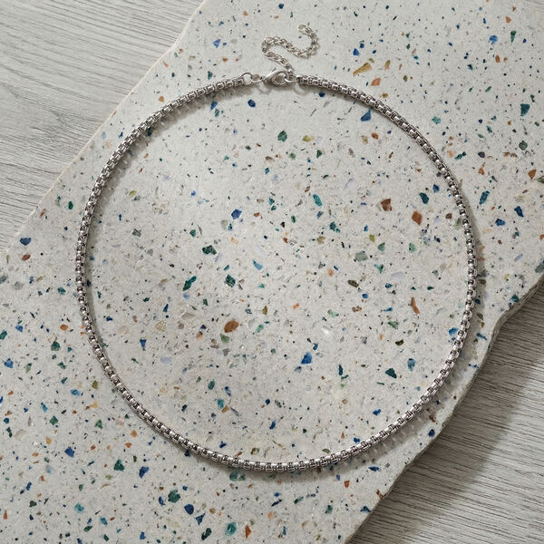 Messing  Halskette ca. 50 cm ca. 25,87g image number 2