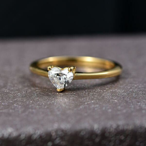 LUXURIANT SGL zertifizierter VS-EF Labor Diamant Ring - 0,50 ct. image number 1