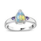 AA natürlicher, äthiopischer Welo Opal und Tansanit Ring - 0,76 ct. image number 4