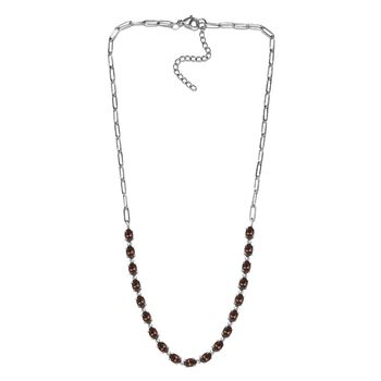 Rauchquarz Halskette, 45 cm - 7,05 ct.