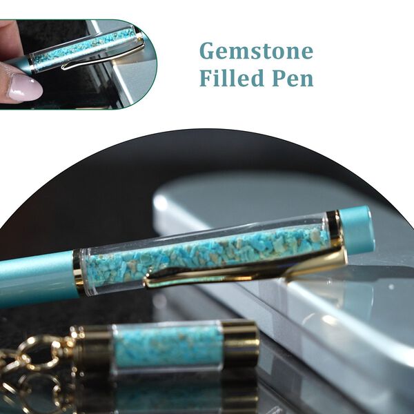 Premium Kollektion: Sleeping Beauty Kugelschreiber mit extra Mine und Schlüsselanhänger image number 5