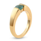 Grandidierit Ring 925 Silber vergoldet  ca. 0,54 ct image number 4