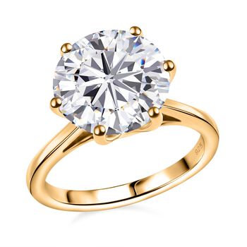 Moissanit Ring - 5,21 ct.