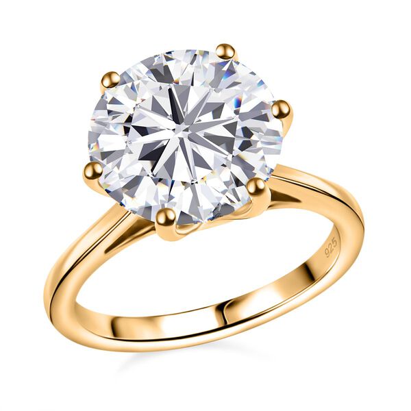 Moissanit Ring - 5,21 ct. image number 4