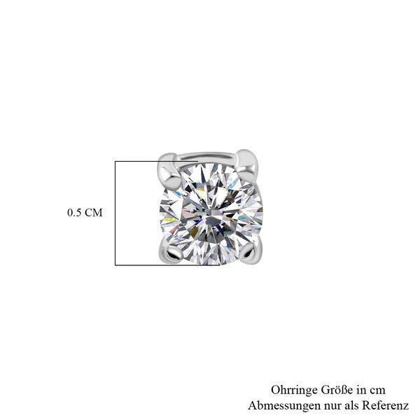 Moissanit Ohrringe - 1,49 ct. image number 5