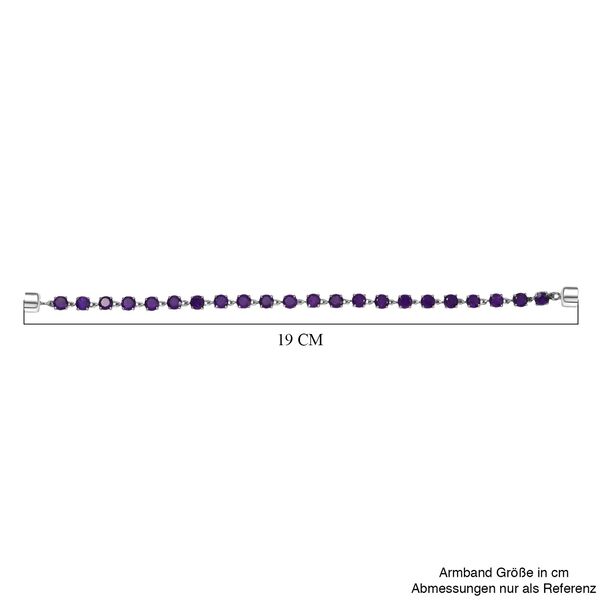 D'Joy AA afrikanisches Amethyst 19cm Armband - 9,53 ct. image number 4
