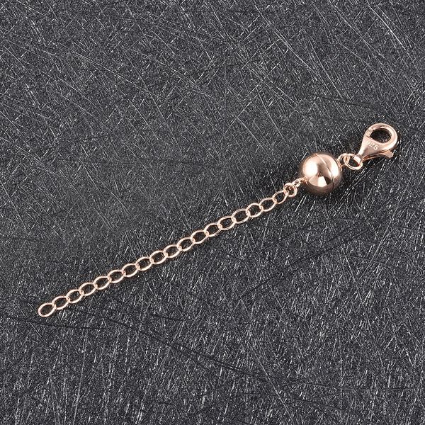 TOUCH und LOCK Magnetschlie&szlig;e mit Extender in ros&eacute;vergoldetem Silber image number 2