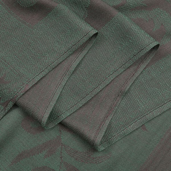 Jacquardgewebter Schal, 170x70cm, Smaragdgrün image number 4