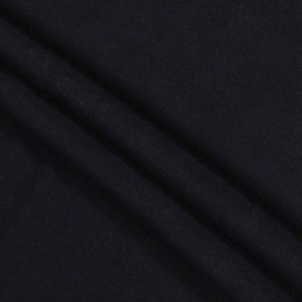 Eleganter Schal mit Fransen, 65x180 cm, Tiefschwarz image number 4