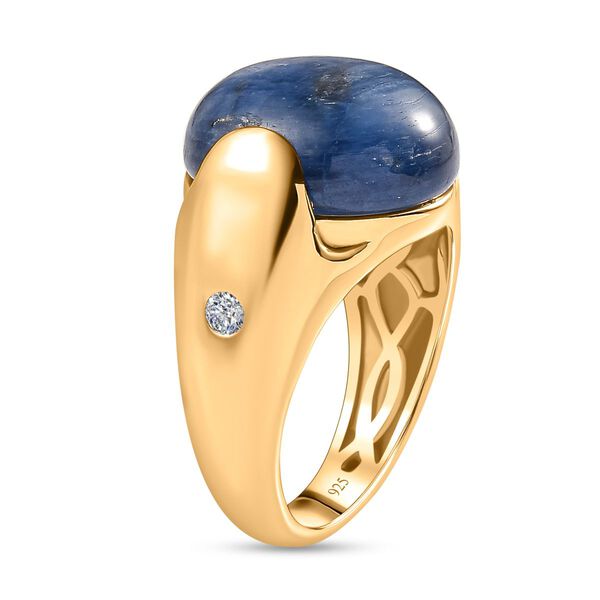 Kyanit und Zirkon Ring - 15,73 ct. image number 6