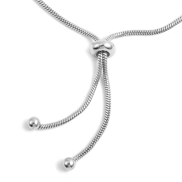 2er - Set Lapislazuli-Ohrringe und Armband, 12 cm, Edelstahl ca. 15,00 ct image number 4