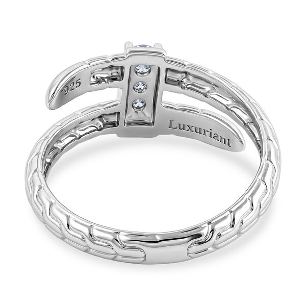 LUXURIANT DIAMOND - Lab Grown Diamant SI-GH Ring 925 Silber (Gr&ouml;&szlig;e 16.00) ca. 0,14 ct image number 4