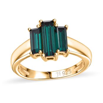 J Francis gefertigt mit SWAROVSKI- Smaragd Swarovski Kristall Ring