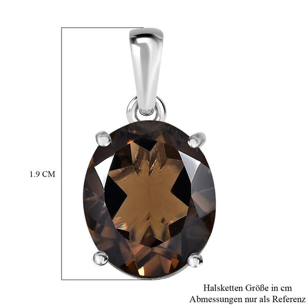 Rauchquarz-Anhänger, 925 Silber, ca. 4.46 ct image number 6