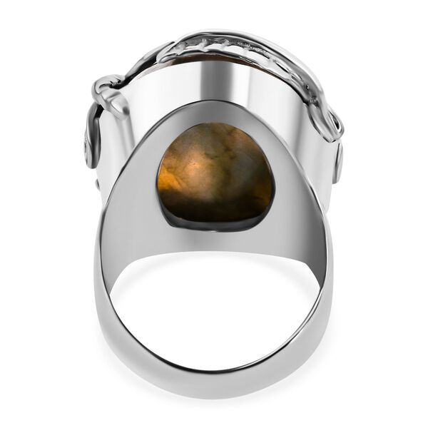 Sajen Silver- Labradorit Ring - 22,98 ct. image number 4
