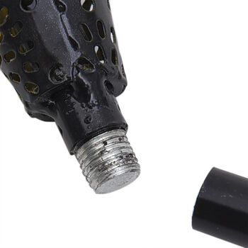 Kegelf&ouml;rmige, energiesparende Solarleuchte Schwarz