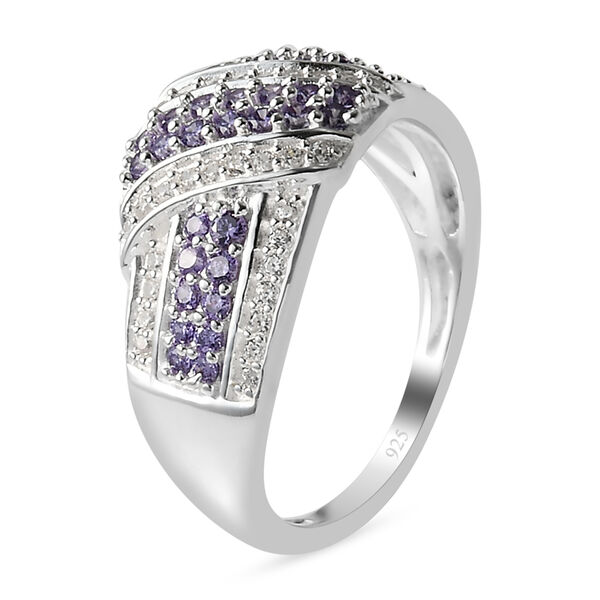 Amethyst Zirkonia Ring 925 Silber  ca. 0,92 ct image number 5