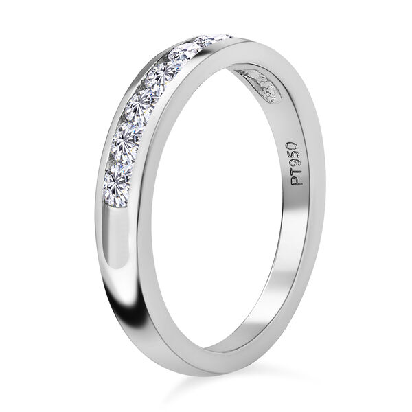 RHAPSODY - Diamant-Ring, IGI zertifiziert VS E-F, 950 Platin (Größe 17.00) ca. 0,50 ct image number 3