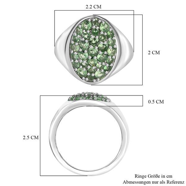 D&rsquo;Joy Tsavorite Granat Ring - 1,57 ct. image number 7