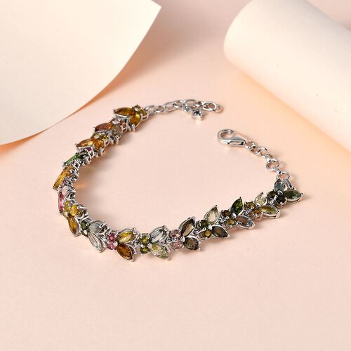 GP Italian Garden Kollektion- Mehrfach-Turmalin und Saphir Armband, 19cm - 8,71 ct. image number 1