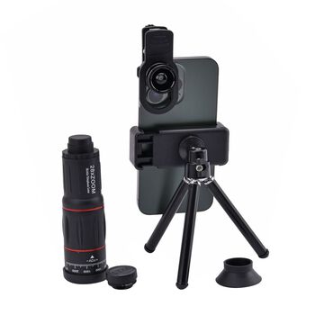 Selvim Handy-Objektiv 9-in-1-Set, Schwarz