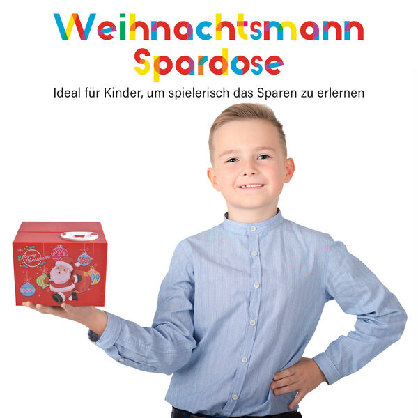 Weihnachtsmann Spardose image number 11