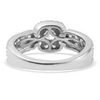 LUSTRO STELLA Hergestellt mit Feinster ZIRKONIA Ring 925 Silber platiniert image number 5