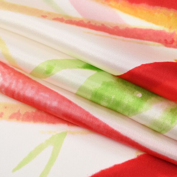 LA MAREY, 100% Maulbeerseiden Schal, bunt image number 4