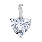 Lab Grown Diamant VS-EF Anhänger 925 Silber rhodiniert ca. 2,53 ct.